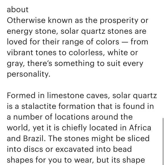 🌙 STUNNING Solar Quartz Natural Gemstone Statement Pendent w/ 925 Silver 50x20mm - Picture 7 of 9